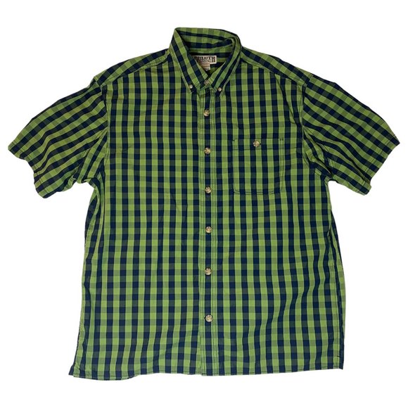 Duluth Trading Co Shirts Duluth Trading Mens Large Green Button